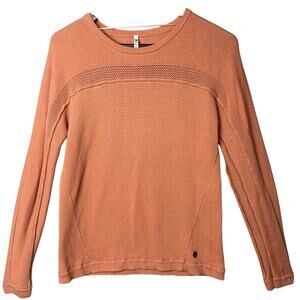 Kuhl Womens Kosta Sweater Crewneck Open Stitch Size M Gorpcore Function Outdoor